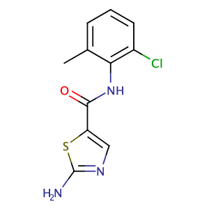 2-氨基-N-(2-氯-6-甲基苯基)-5-噻唑酰胺